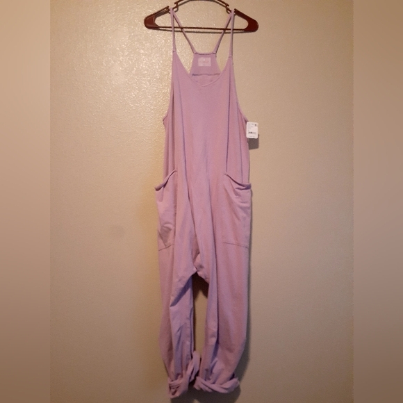 COPY - NWT FREE PEOPLE HOT SHOT ONESIE, SIZE XS, CHIVE BLOSSOM - Picture 2 of 3
